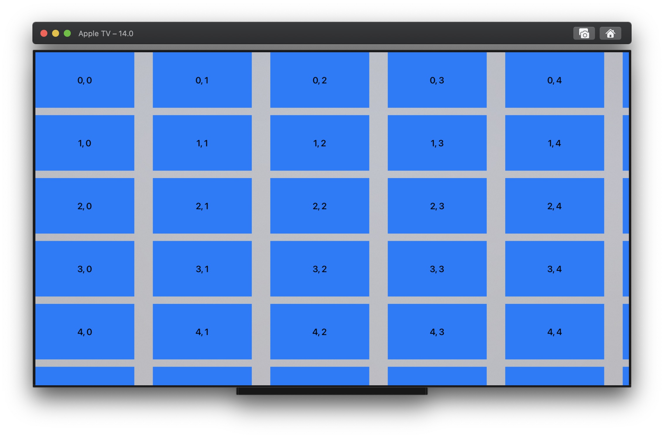 Stack grid